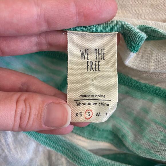 Free People We The Free Charleston Color Block Oversized‎ Tunic Womens Size S - Picture 2 of 9